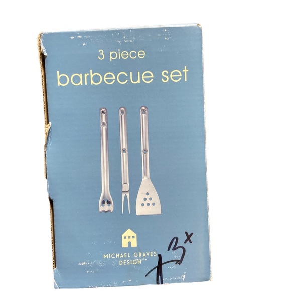 Michael Graves 3 Piece Barbecue BBQ Tool Set New in Packo - Picture 7 of 9